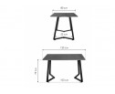 Стол Kont 120 light walnut в Кургане