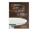 Стол Twist steel / white в Кургане