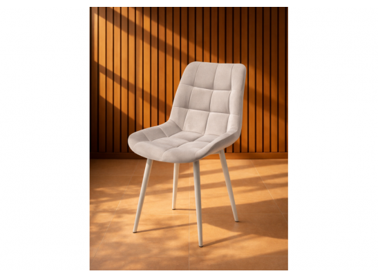 Стул на металлокаркасе Челси 360 К латте (zd 290) / серый в Кургане