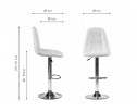 Барный стул Eames white в Кургане