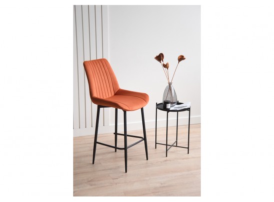 Полубарный стул Седа 360 терракотовый (zd 432) / черный в Кургане