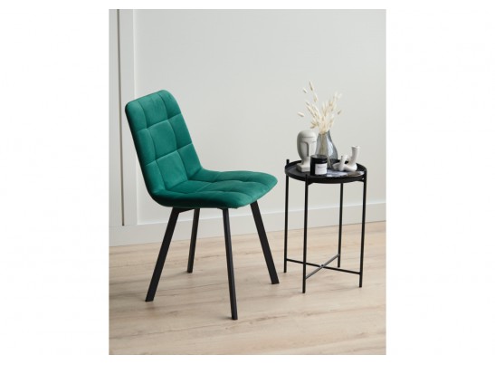 Стул на металлокаркасе Чилли зеленый / черный в Кургане