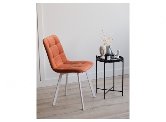 Стул на металлокаркасе Чилли терракотовый / белый в Кургане