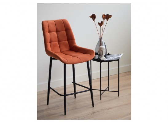 Полубарный стул Челси 360 терракотовый (zd 432) / черный в Кургане