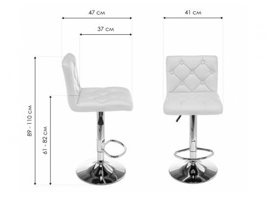 Барный стул Sandra бежевый в Кургане