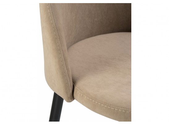 Барный стул Амизуре бежевый / черный матовый в Кургане