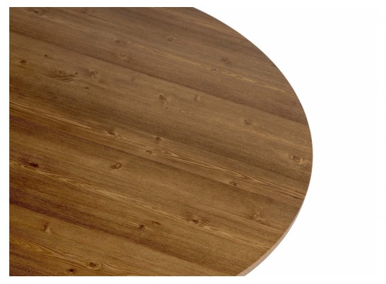 Деревянный стол Барел 89 орех кантри / черный в Кургане