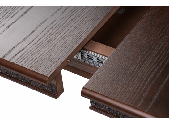 Деревянный стол Джил орех с коричневой патиной в Кургане