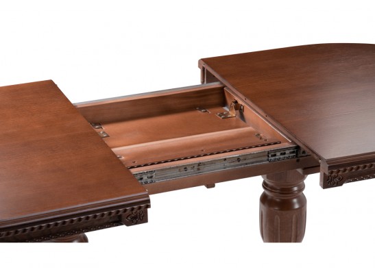 Деревянный стол Эритрин овальный миланский орех в Кургане