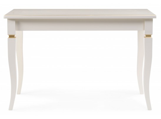 Деревянный стол Лорентайн 120х68х77 слоновая кость / золото в Кургане