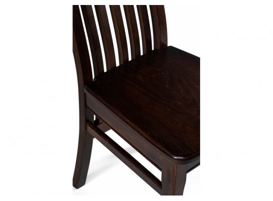 Деревянный стул Арлет венге коричневый жесткий в Кургане