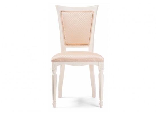 Деревянный стул Байона слоновая кость / ромб 02 в Кургане