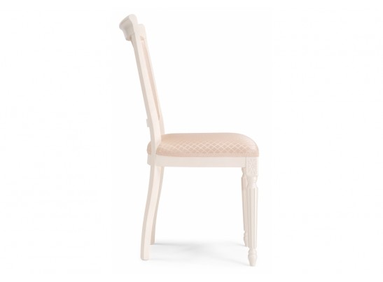 Деревянный стул Байона слоновая кость / ромб 02 в Кургане