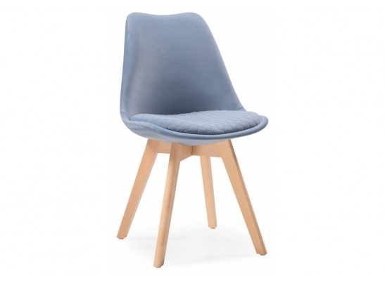 Деревянный стул Bonuss blue / wood в Кургане