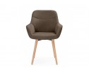 Деревянный стул Флюид 360 коричневый (glory 08) / светлое дерево в Кургане