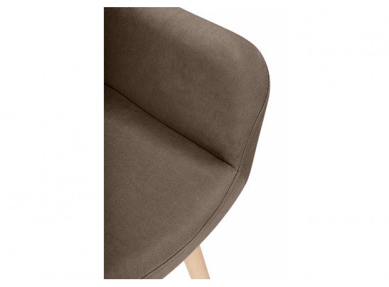 Деревянный стул Флюид 360 коричневый (glory 08) / светлое дерево в Кургане