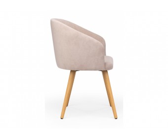 Деревянный стул Монер латте (glory 10) / светлое дерево