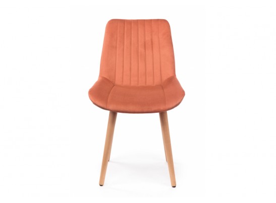 Деревянный стул Седа 360 терракотовый (zd 432) / светлое дерево в Кургане