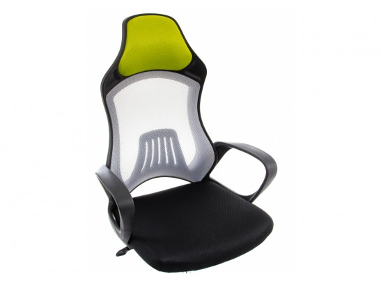 Компьютерное кресло Atlant белое / черное / зеленое в Кургане