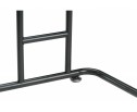 Компьютерный стол Desk 131х58х76 white / black в Кургане