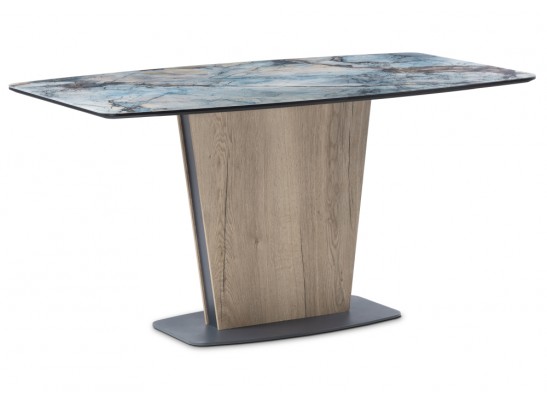 Обеденная группа Хуро velutto 49 / магеллан / галифакс натуральный / графит в Кургане