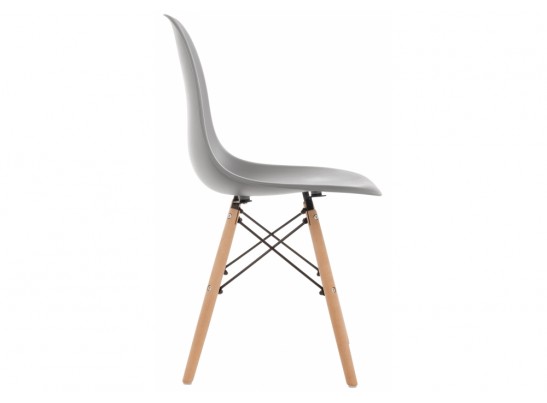 Пластиковый стул Eames PC-015 серый в Кургане