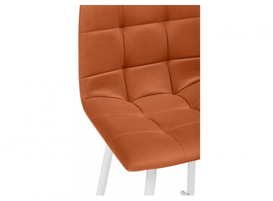 Полубарный стул Чилли Мини терракотовый (zd 432) / белый в Кургане