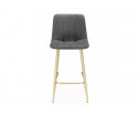 Полубарный стул Дани Мини темно-серый (zd 995) / золотой в Кургане