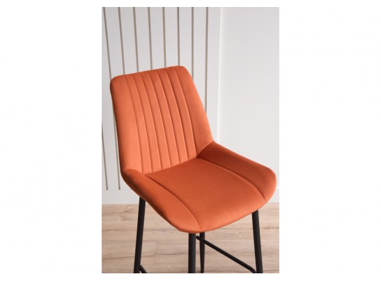 Полубарный стул Седа 360 терракотовый (zd 432) / черный в Кургане