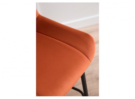Полубарный стул Седа 360 терракотовый (zd 432) / черный в Кургане