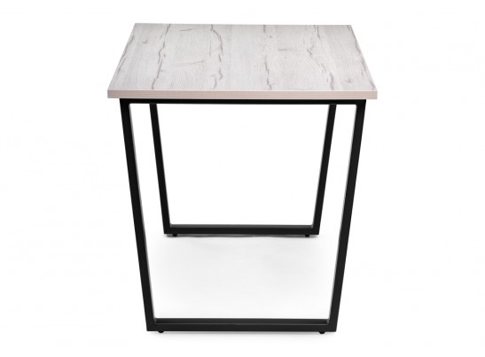 Стол Лота Лофт 120х74х75 25 мм юта / матовый черный в Кургане