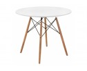 Стол Table 90х72 white / wood в Кургане