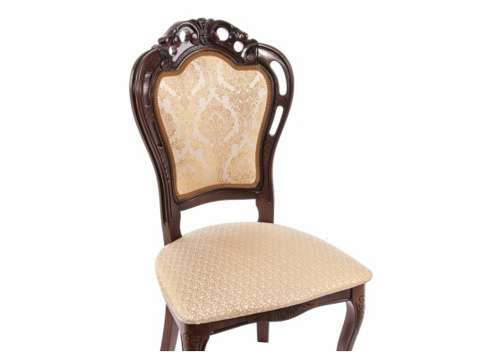 Стул Bronte вишня с патиной / бежевый в Кургане