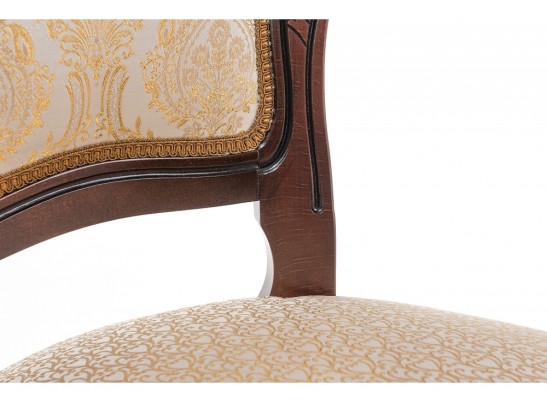 Стул Bronte вишня с патиной / бежевый в Кургане