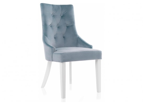Стул Elegance white / blue в Кургане