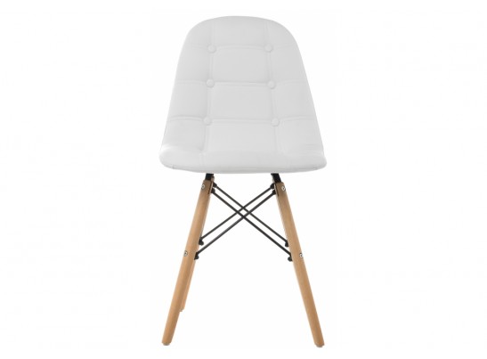 Деревянный стул Kvadro белый в Кургане