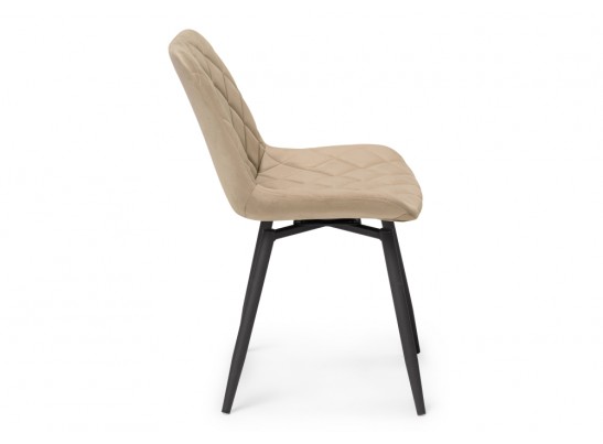 Стул на металлокаркасе Баодин К крутящийся бежевый / черный в Кургане