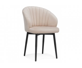 Стул на металлокаркасе Бэнбу крутящийся MR-26 / черный