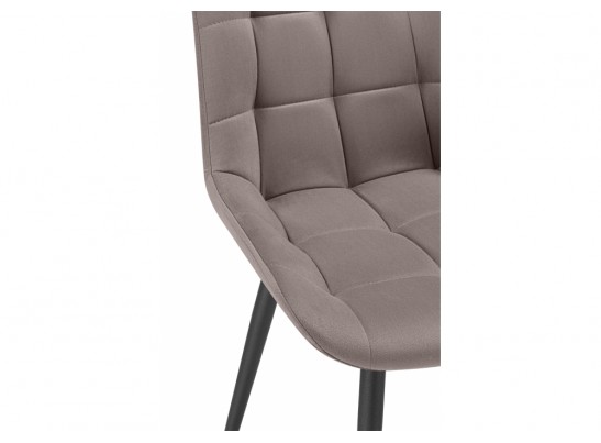 Стул на металлокаркасе Челси К латте (zd 290) / черный в Кургане