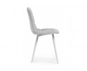 Стул на металлокаркасе Чилли К светло-серый velutto 52 / белый в Кургане
