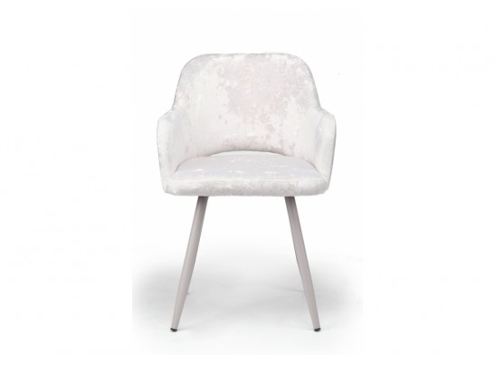 Стул на металлокаркасе Эолин светло-бежевый (simple 011) / серый в Кургане