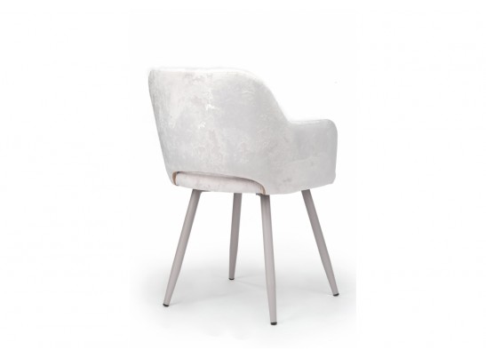 Стул на металлокаркасе Эолин светло-бежевый (simple 011) / серый в Кургане