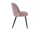 Стул на металлокаркасе Gabi 1 light purple / black в Кургане