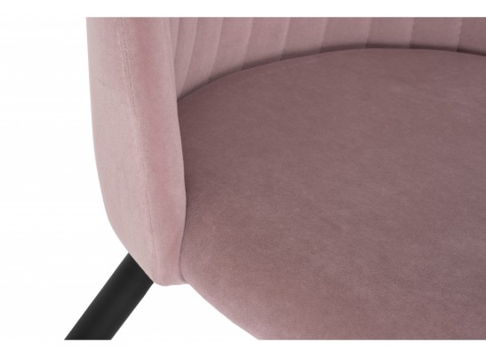 Стул на металлокаркасе Gabi 1 light purple / black в Кургане