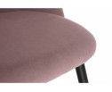 Стул на металлокаркасе Gabi 1 light purple / black в Кургане