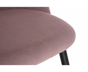 Стул на металлокаркасе Gabi 1 light purple / black