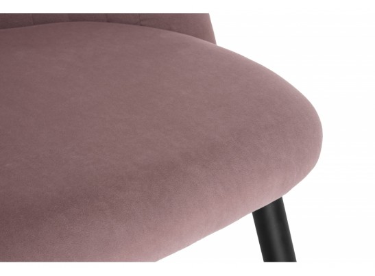 Стул на металлокаркасе Gabi 1 light purple / black в Кургане