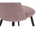 Стул на металлокаркасе Gabi 1 light purple / black в Кургане