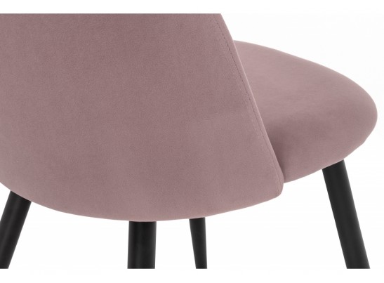 Стул на металлокаркасе Gabi 1 light purple / black в Кургане