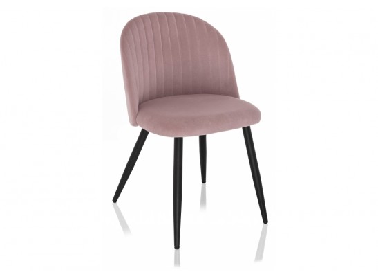 Стул на металлокаркасе Gabi 1 light purple / black в Кургане